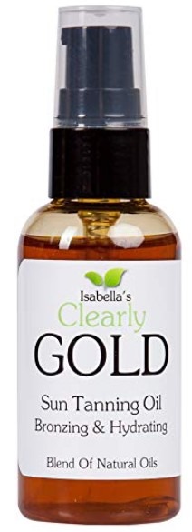 Isabella's Clearly GOLD Tanning Oil