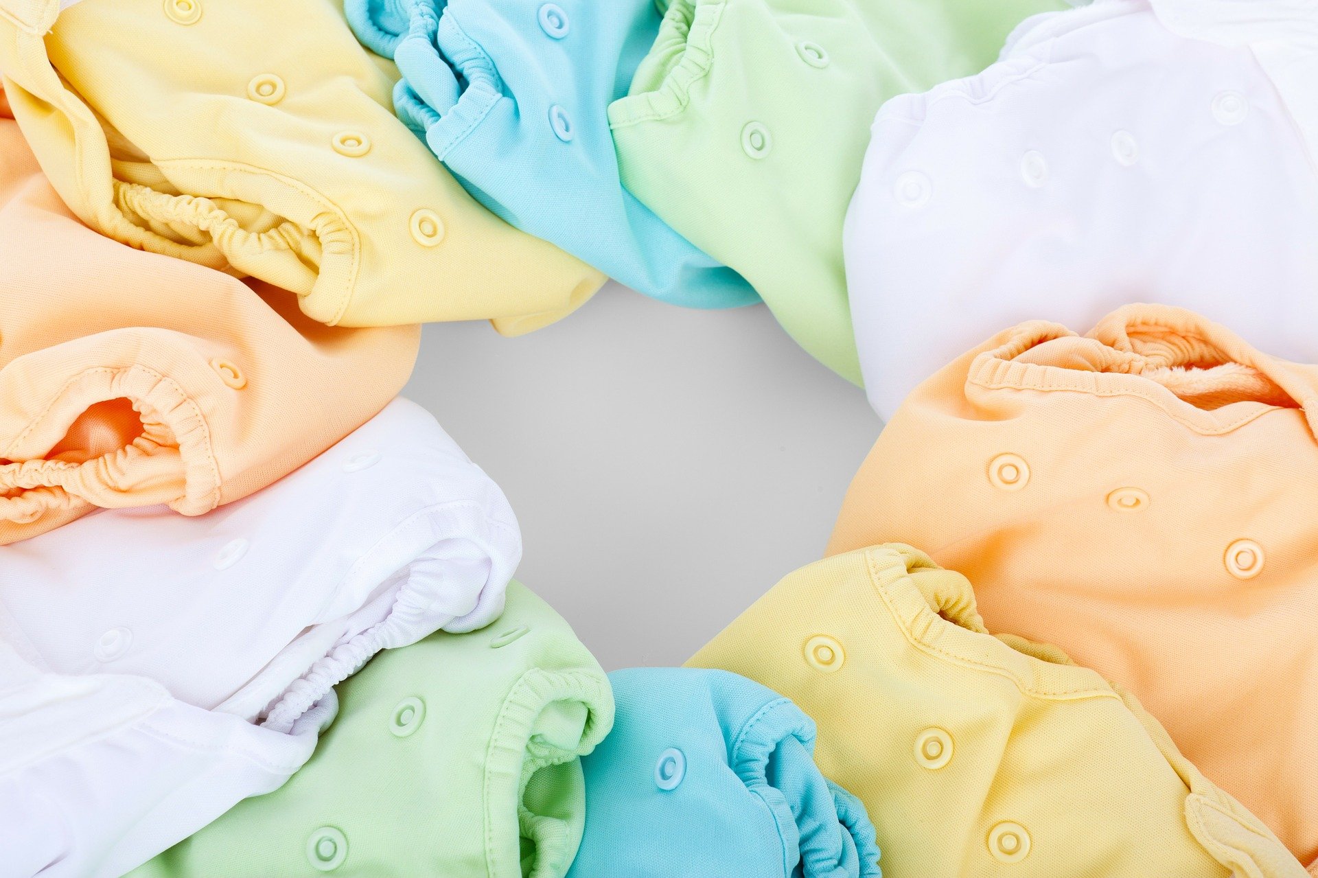 Washing baby clothes