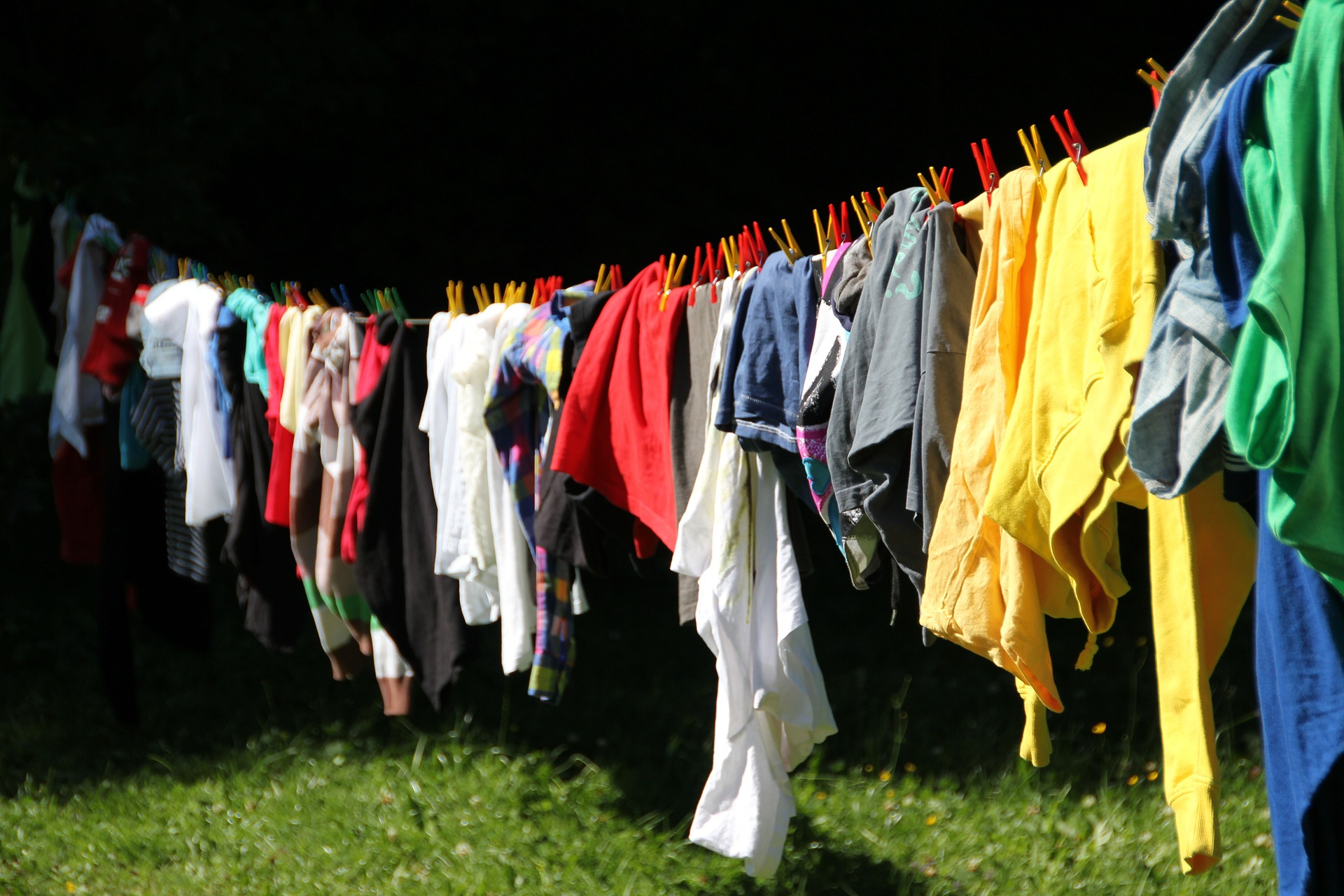 Sorting laundry