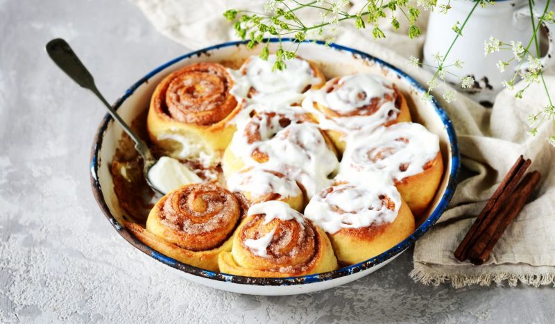 Recipes: Cinnamon Buns And Cream