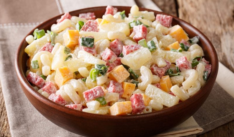 Recipes: Hawaiian Salad With Pineapples And Sausage