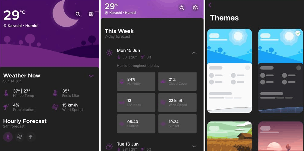 Learn How to See Rain Forecasts in the Overdrop App