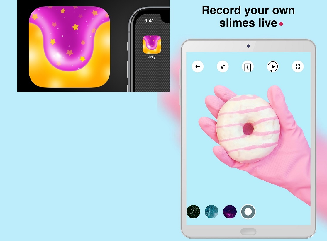 Have fun with the Jelly: Slimes App