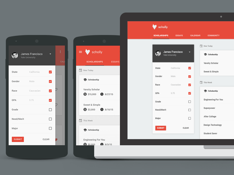 Scholly App - The App that Simplifies the Search for Scholarships