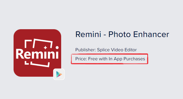 Remini App - Improve The Images Even More