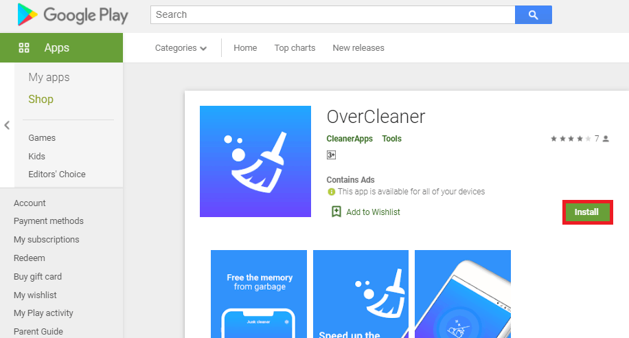OverCleaner App - Learn How to Download