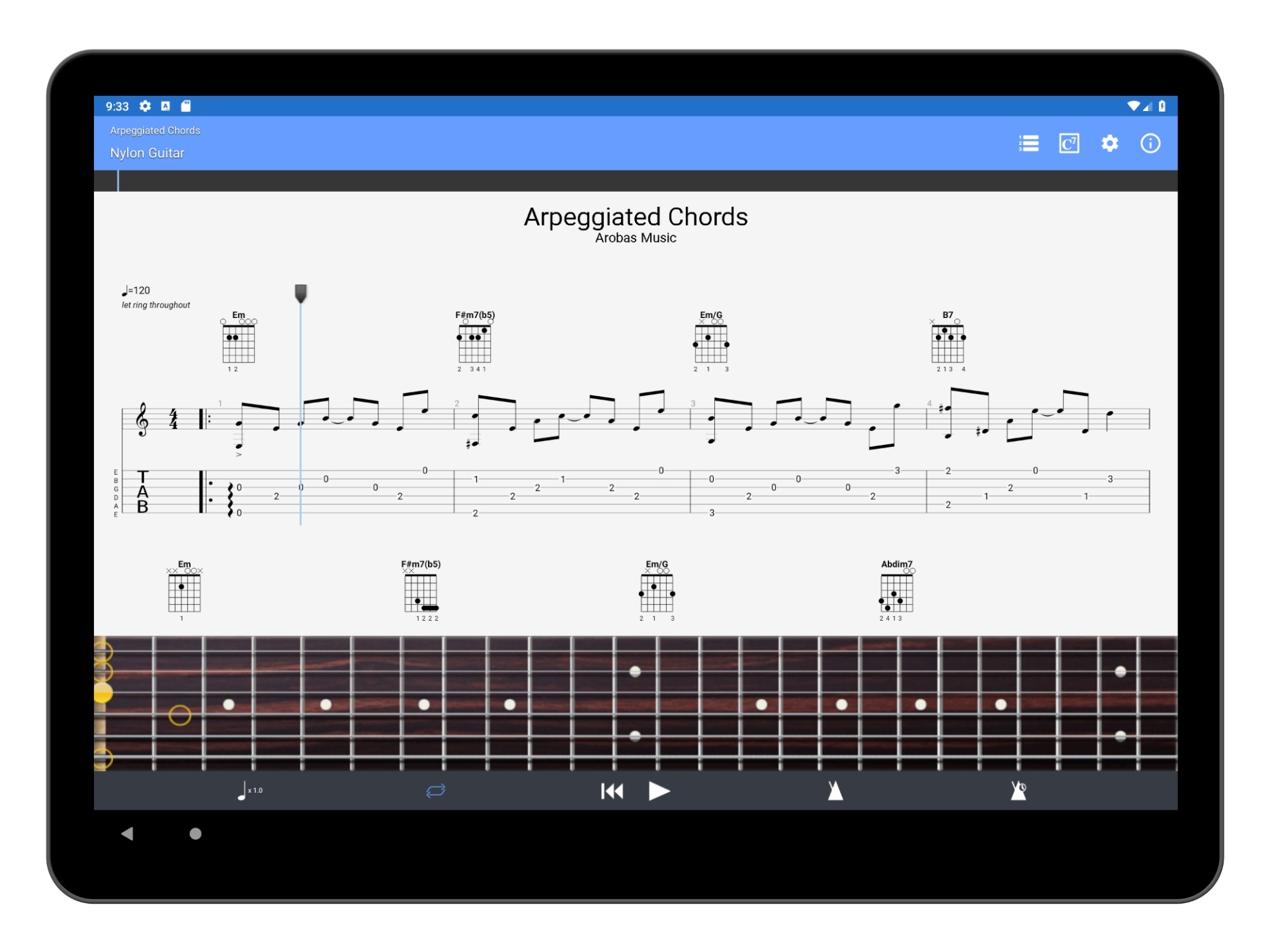 Guitar Pro – Easily Play, View, and Write Chords