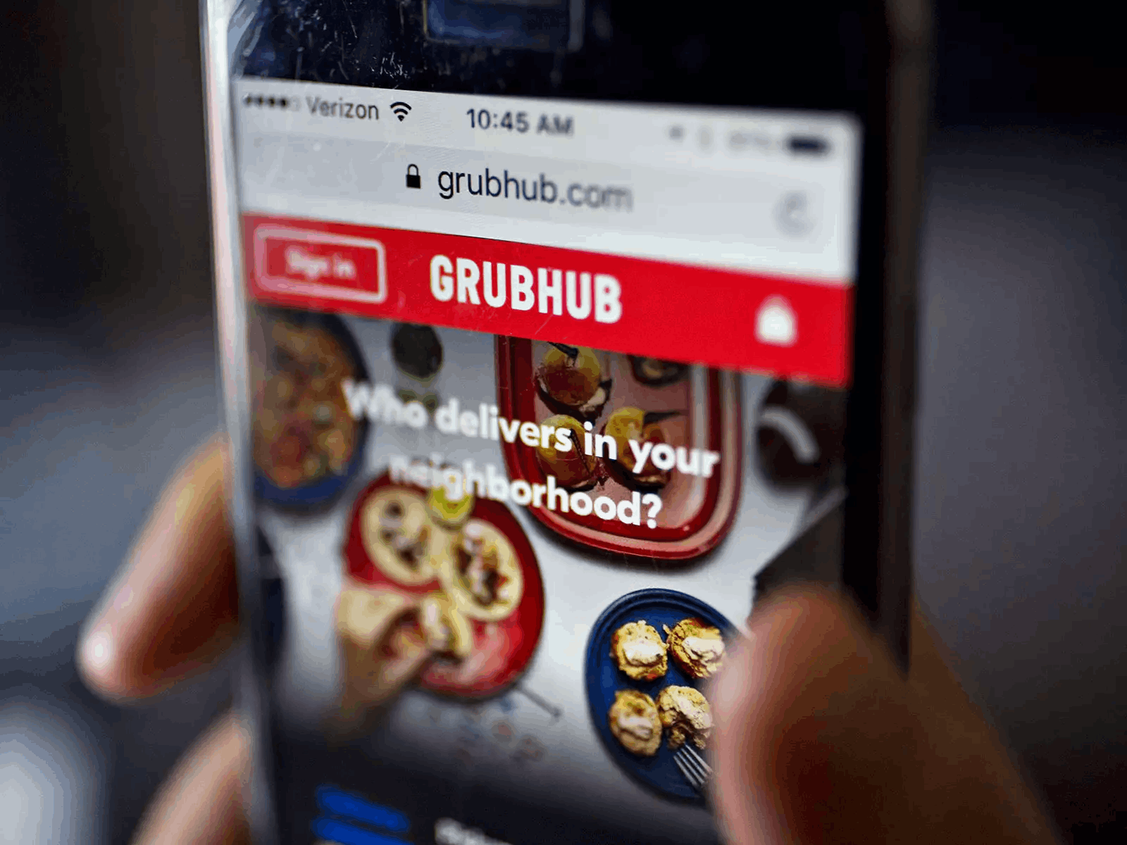 Grubhub App - Find Local Food Delivery