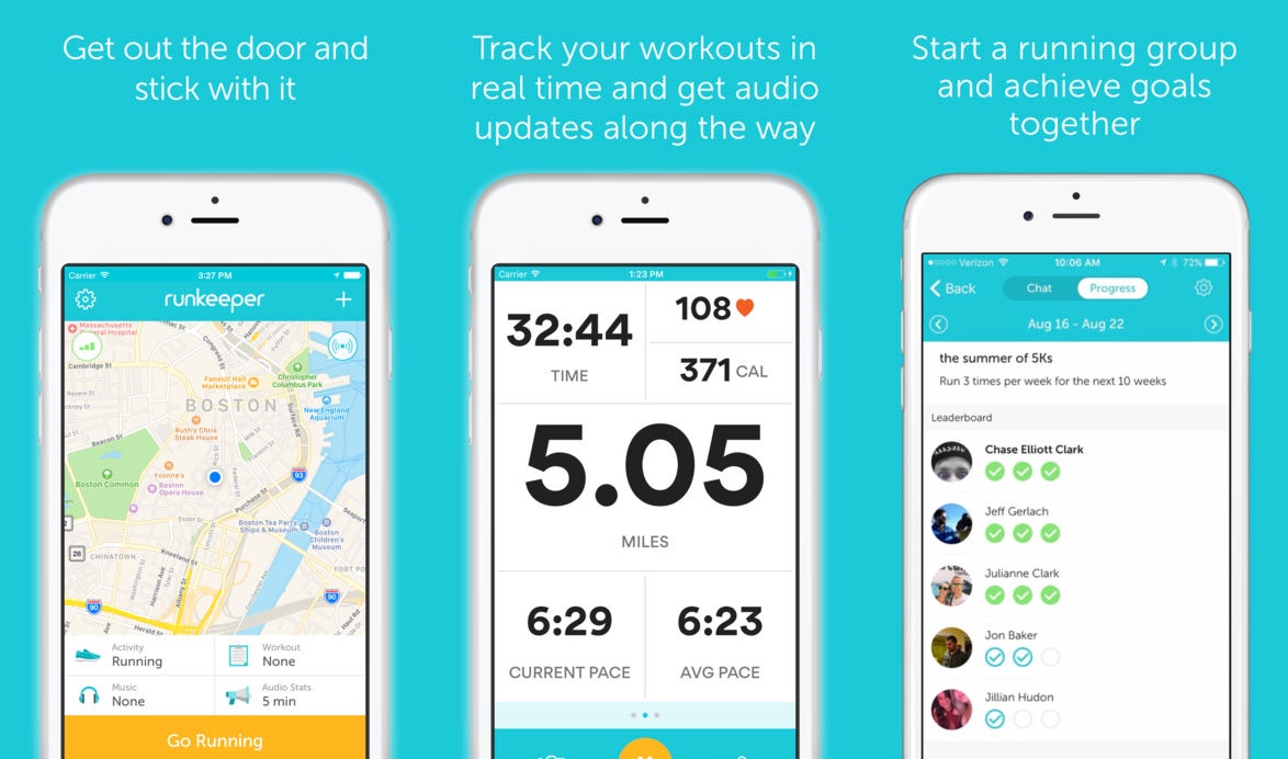 RunKeeper - Track Exercise, Set Goals, and See Progress