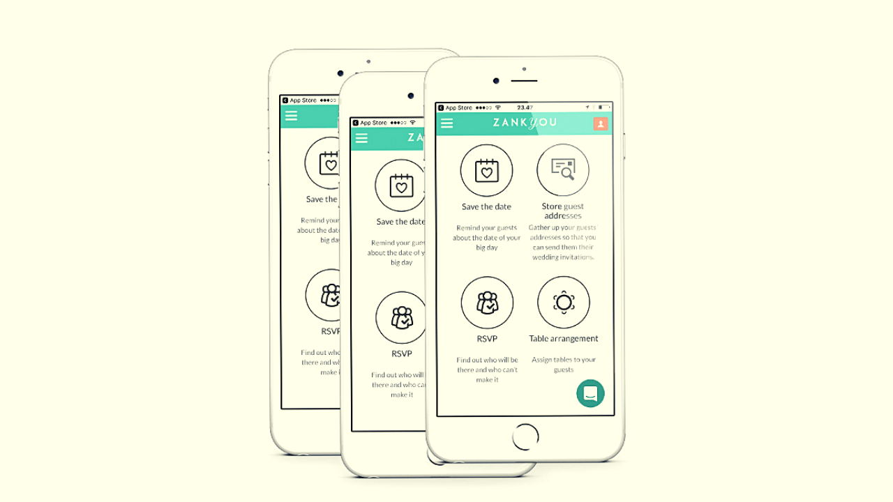 Zankyou App - Organize a Wedding Right From a Smartphone